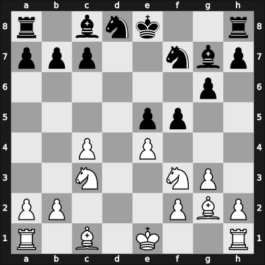 1950 Moskou ch-URS – Round 1 – Keres, Paul – 1-0 – Borisenko, Georgy K – G2