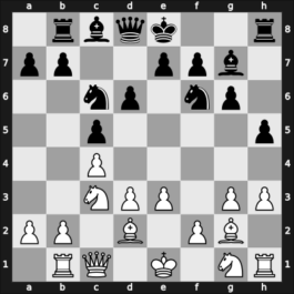 1950 Moskou ch-URS – Round 1 – Smyslov, Vladimir – 1-0 – Sokolsky, Alexey – G7