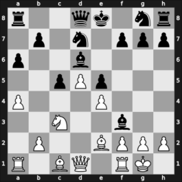 1950 Moskou ch-URS – Round 1 – Borisenko, Georgy K – 0-1 – Flohr, Salo – G14