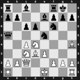1950 Moskou ch-URS – Round 1 – Keres, Paul – 1/2-1/2 – Tolush, Alexander – G29