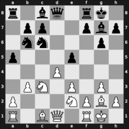 1950 Moskou ch-URS – Round 1 – Smyslov, Vladimir – 1-0 – Suetin, Alexey S – G54