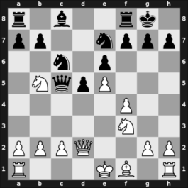 1950 Moskou ch-URS – Round 1 – Liublinsky, Victor – 0-1 – Petrosian, Tigran A. – G105