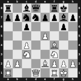 1950 Moskou ch-URS – Round 1 – Flohr, Salo – 1/2-1/2 – Liublinsky, Victor – G119