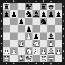 1950 Olympiad Dubrovnik YUG – Round 1 – Zapata Vinces, Mario – 0-1 – Trifunovic, Petar – G2
