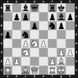 1950 Olympiad Dubrovnik YUG – Round 14 – Donner, Jan-Hein – 1-0 – Pinzon Solis, Felipe – G8
