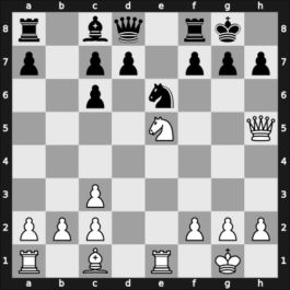 1950 SUI Ch – Round 8 – Leepin, Peter – 0-1 – Blau, Max – G21