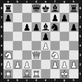 1950 SUI Ch – Round 10 – Leepin, Peter – 1/2-1/2 – Johner, Hans – G27