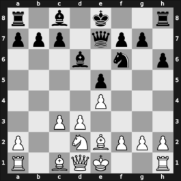 1950 Schiavno Zdroj – Round 1 – Barcza, Gedeon – 1-0 – Tarnowski, Alfred – G4