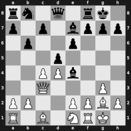 1950 Schiavno Zdroj – Round 1 – Kottnauer, Cenek – 1/2-1/2 – Keres, P. – G10