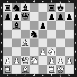 1950 Schiavno Zdroj – Round 1 – Taimanov, Mark E – 1/2-1/2 – Simagin, Vladimir – G32