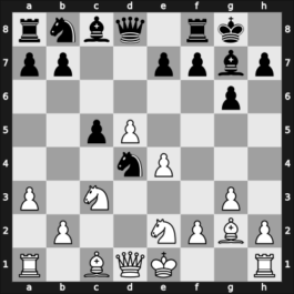 1950 Schiavno Zdroj – Round 1 – Gawlikowski, Stanislaw – 0-1 – Averbakh, Yuri L – G55