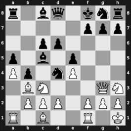 1950 Schiavno Zdroj – Round 1 – Gawlikowski, Stanislaw – 0-1 – Tarnowski, Alfred – G91