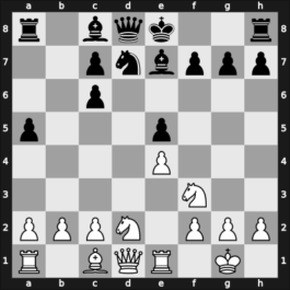 1950 Schiavno Zdroj – Round 1 – Keres, Paul Petrovich – 1/2-1/2 – Szabo, Laszlo – G100
