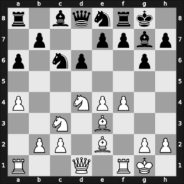 1950 Southsea – Round 3 – Aitken, James – 0-1 – Tartakower, Savielly – G16