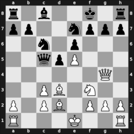 1950 Southsea – Round 4 – Bogoljubow, Efim – 1-0 – Fry, W. – G24