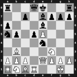 1950 Southsea – Round 9 – Penrose, Justin – 1/2-1/2 – Alexander, F. – G40