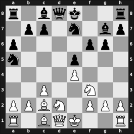 1950 Szczawno Zdroj – Round 1 – Keres, Paul – 1-0 – Barcza, Gedeon – G6
