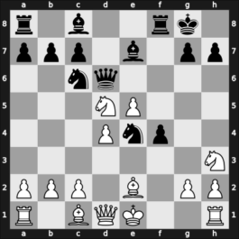 1950 Szczawno Zdroj – Round 18 – Taimanov, Alexander – 1/2-1/2 – Keres, Paul Petrovich – G11