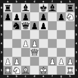 1950 Travemuende – Round 7 – Lehmann, Heinz – 0-1 – Bogoljubow, Efim – G9