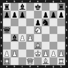 1950 Travemuende – Round 8 – Enevoldsen, Jens – 1/2-1/2 – Henning Karl Heinz – G10