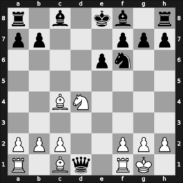 1950 URS Ch sf – Round 8 – Lipnitsky, Isaac – 1-0 – Chistiakov, Alexander – G16