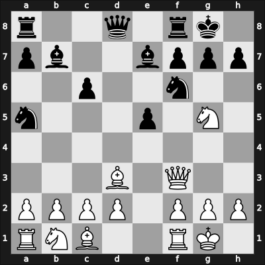 1950 URS Ch sf – Round 12 – Geller, Efim P – 1-0 – Zagorovsky, Vladimir – G23