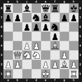 1950 URS Ch sf – Round 14 – Pavlov, Mircea-Sergiu-Aurelian – 0-1 – Kopaev, Nikolay A – G25