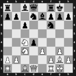 1950 URS Ch sf – Round 4 – Kuzminykh, Evgeny – 1/2-1/2 – Taimanov, Mark E – G3