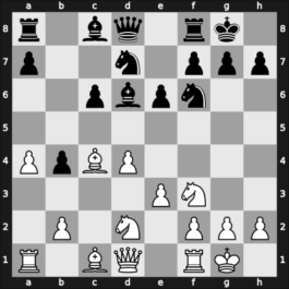 1950 URS Ch sf – Round 14 – Taimanov, Mark E – 1-0 – Matzkewitsch, A. – G14