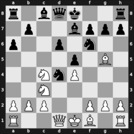 1950 URS Ch sf – Round 1 – Averbach, Y. – 1-0 – Kortchnoi, V. – G2