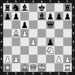 1950 URS Ch sf – Round 1 – Korchnoi, Viktor – 0-1 – Borisenko, Georgy K – G7