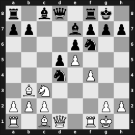 1950 URS Ch sf Gorky – Round 6 – Ghionzoli Soloviev, Leonardo – 1/2-1/2 – Byvshev, Vasily – G3