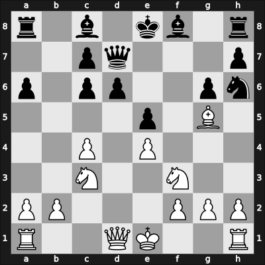 1950 URS Ch sf Gorky – Round 9 – Makarov, Andrei – 0-1 – Dubinin, Peter – G5