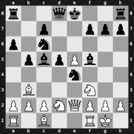 1950 URS Ch sf Gorky – Round 13 – Konstantinov, Alexandr – 1/2-1/2 – Estrin, Yakov – G9
