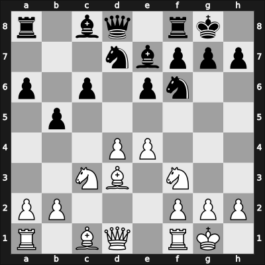 1950 URS Ch sf Gorky – Round 14 – Aronin, Lev – 1-0 – Ratner, Boris – G10