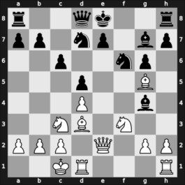 1950 URS Ch sf Leningard – Round 7 – Bondarevsky, Igor – 1/2-1/2 – Kuzminykh, Evgeny – G7