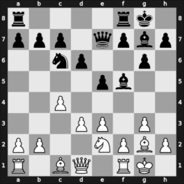 1950 URS Ch sf Tartu – Round 3 – Shamkovich, Leonid – 1/2-1/2 – Rovner, Dmitry – G1