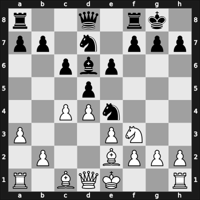 1950 URS Ch sf Tartu – Round 7 – Novotelnov, Nikolai – 1/2-1/2 – Mikenas, Vladas – G6