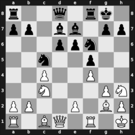 1950 Venice – Round 1 – Mueller, Helge – 0-1 – Rossolimo, Nicolas – G7