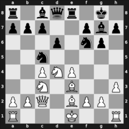 1950 Venice – Round 1 – Primavera, Giuseppe – 0-1 – Rossolimo, Nicolas – G16