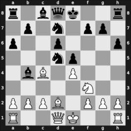 1950 Venice – Round 1 – Smyslov, Vladimir – 1-0 – Muller, Hans – G20