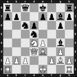 1950 Venice – Round 4 – Czerniak, Magdalena – 1/2-1/2 – Smyslov, Vladimir – G46