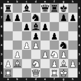 1950 Venice – Round 6 – Golombek, Harry – 1-0 – Castillo Bermudez, Manuel – G56