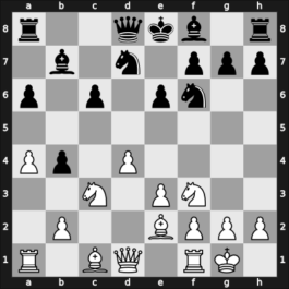 1950 Venice – Round 7 – Letelier Martner, Rene – 0-1 – Wade, Robert G – G61