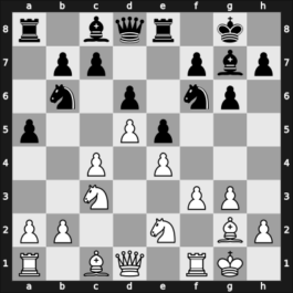 1950 Venice – Round 7 – Pachman, Ludek – 1-0 – Primavera, Giuseppe – G64