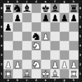 1950 Venice – Round 8 – Szabados, Eugenio – 0-1 – Letelier Martner, Rene – G69