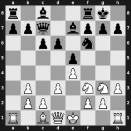 1950 Venice – Round 8 – Steiner, Heinrich Jun. – 1/2-1/2 – Smyslov, Vladimir – G73