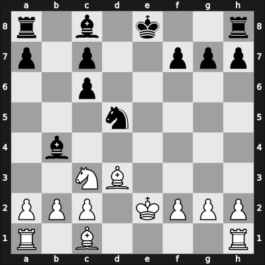 1950 Venice – Round 8 – Czerniak, Magdalena – 1-0 – De Paoli, Emilio – G74