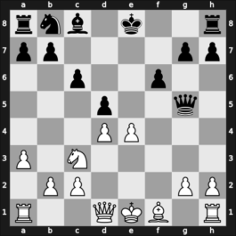 1950 Venice – Round 9 – Letelier Martner, Rene – 1-0 – Steiner, Heinrich Jun. – G75