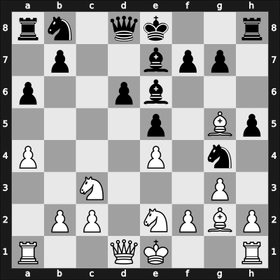 1950 Venice – Round 13 – De Paoli, Emilio – 0-1 – Smyslov, Vladimir – G106